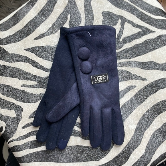Ugg navy/black gloves - Picture 1 of 6
